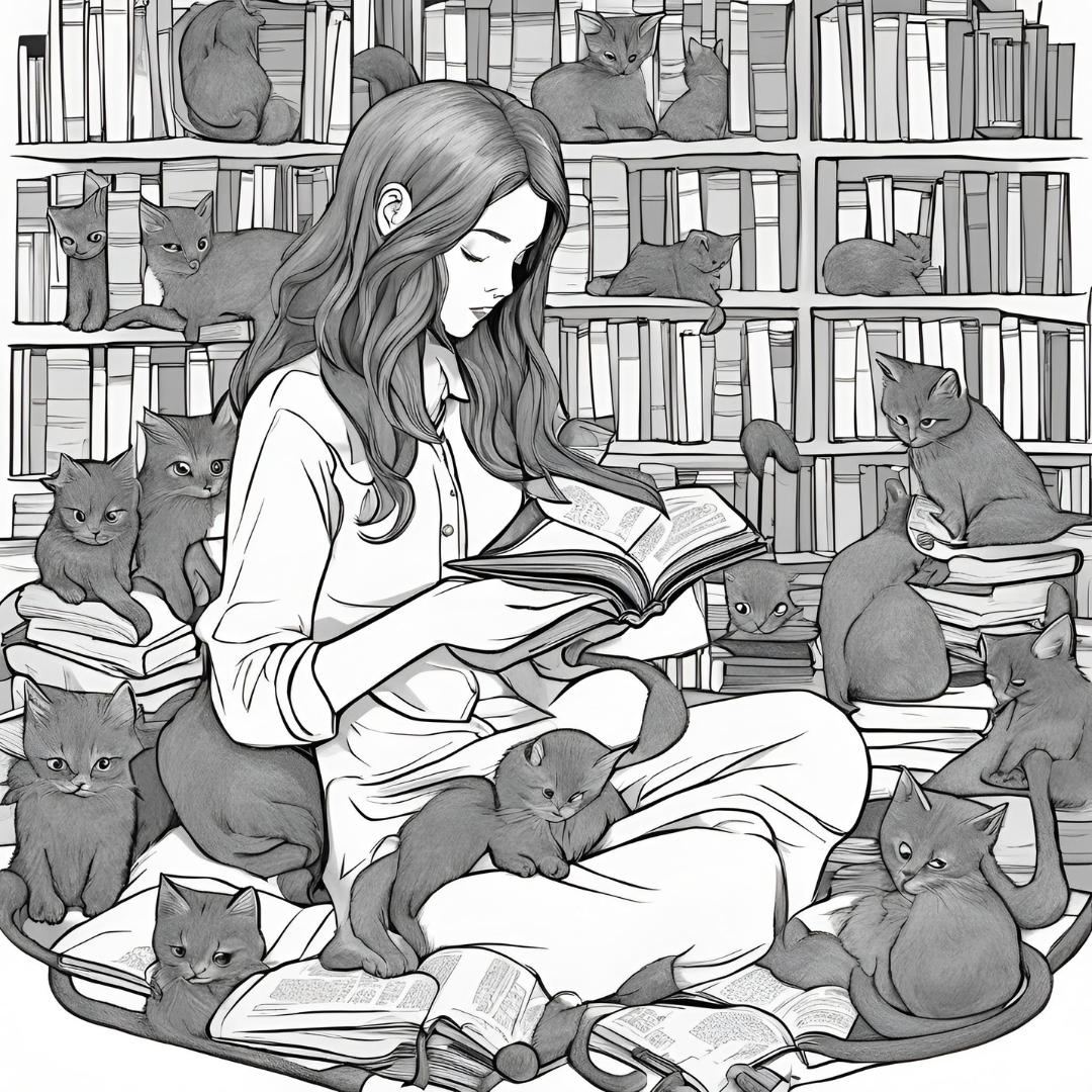 The Girl Lost in a World of Kittens